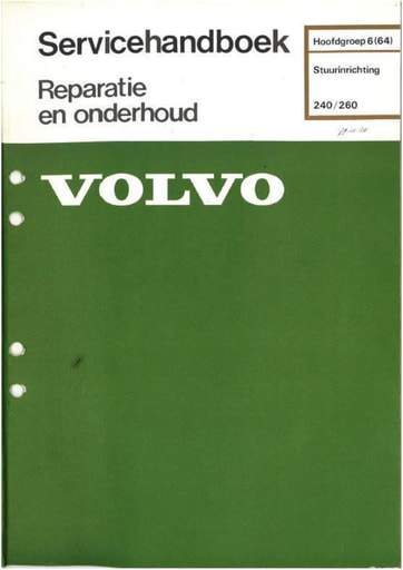 Rep  Onderh  Stuurinrichting 240 260