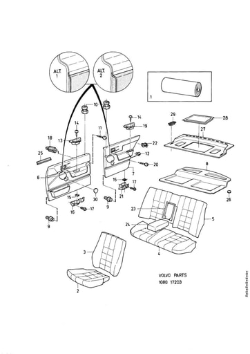 345 GLS,GLT 344 GLS,GLE CH 710000 Code6314,6324,6372