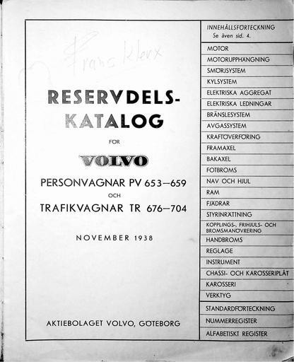 PV600 Lagers en klemmen