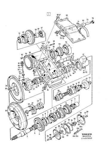 C303 Versnellingsbak Transfer