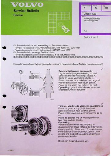 Bulletin 400 Handbak Okt'69