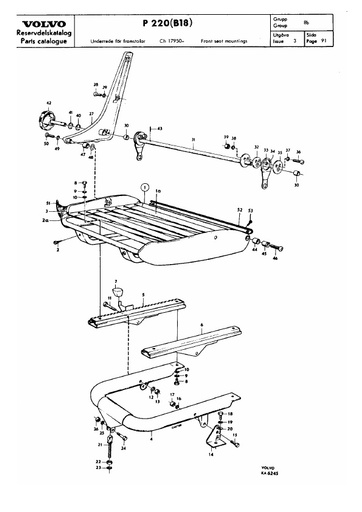 P220 Stoelbevestiging Ch 17950