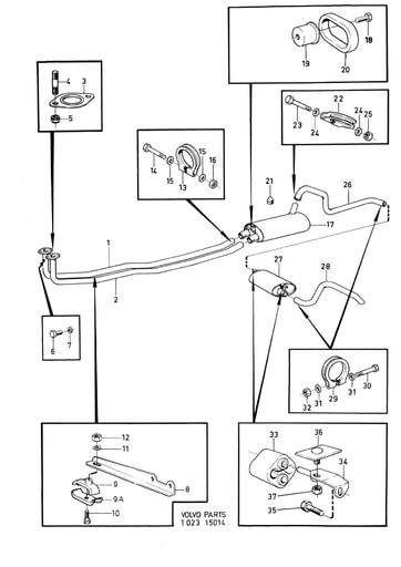 Uitlaatsysteem Japan CH 132567