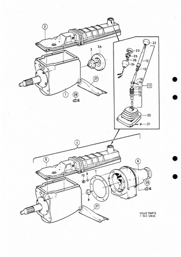 242, 244, 245 Versnellingsbak M40, M41