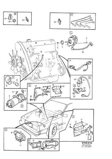 Ontsteking B200E,F, B230E,F