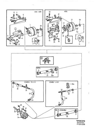 Hoofdremcilinder, Rembekrachtiger