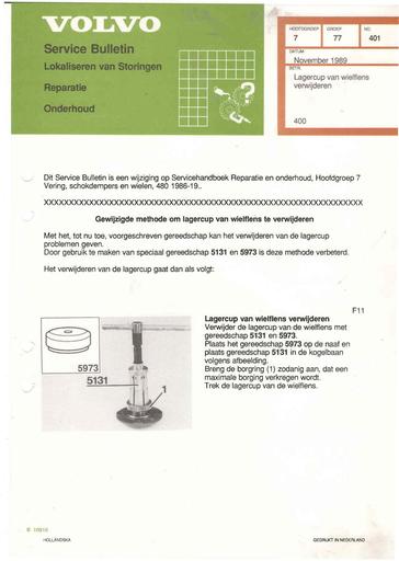 Bulletin 400 Lagercup wielflens Nov'89