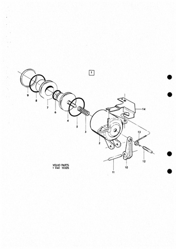BW35 Stuurcilinder achter