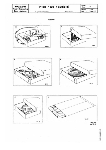Reparatieset onderblok