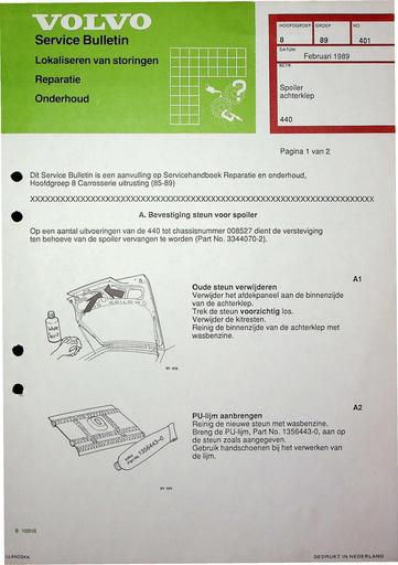 Bulletin 440 Spoiler Achterklep Febr'89