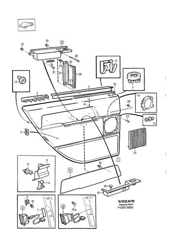 Deurbekleding achter