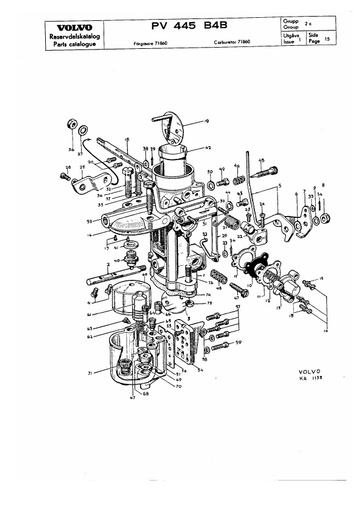 Carburateur Zenith B4B 71456