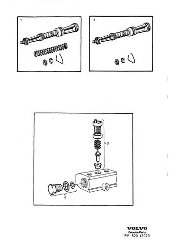 Hoofdremcilinder reparatieset
