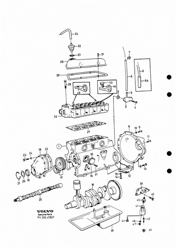 B20 Motor compleet