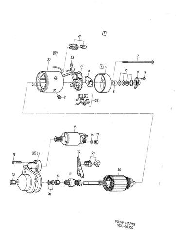 Startmotor Bosch  1991