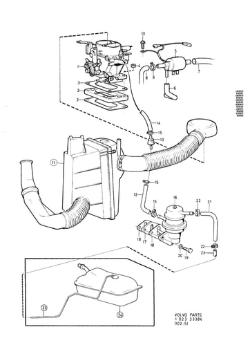 B19K Carburateur systeem