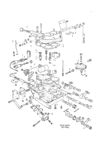 B14 Carburateur Reparatieset