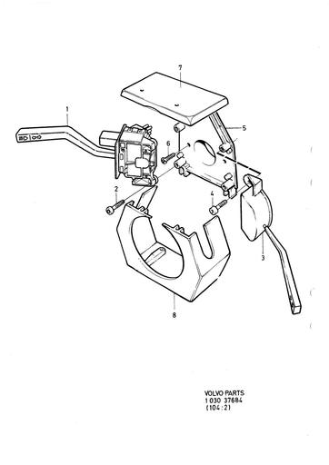 Schakelaar richtingaanwijzers