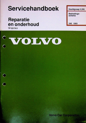 Rep  Onderh  Bedradingsschema's '93