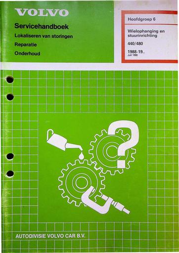 Rep  Onderh  440, 480 Achterwielophanging Juli'88