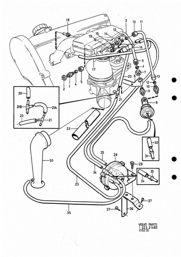 B21F USA 1977  EGR Systeem