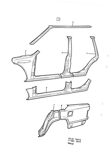 Body zijkant reparatie