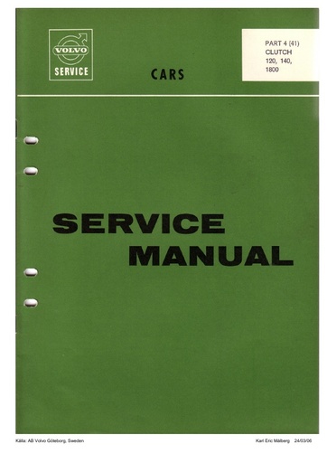Manual Koppeling 120 en 140 en 1800