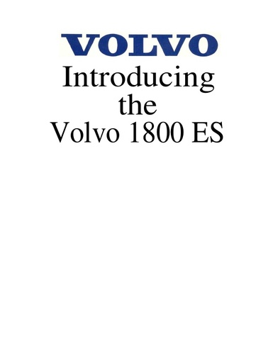 Introductie 1800ES 1972