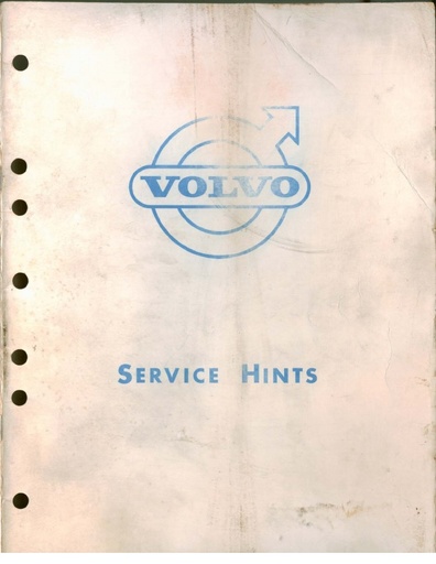Manual Service hints