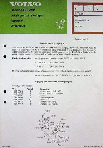 760 GLE B28 Ophanging