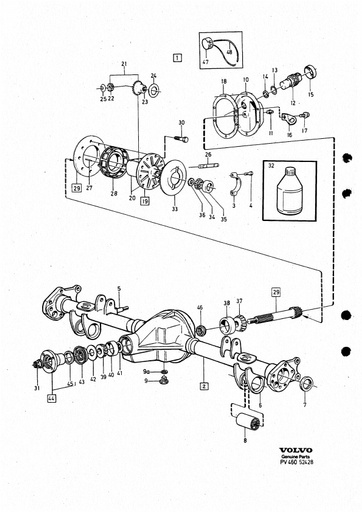 Differentieel, excl anti spin en abs