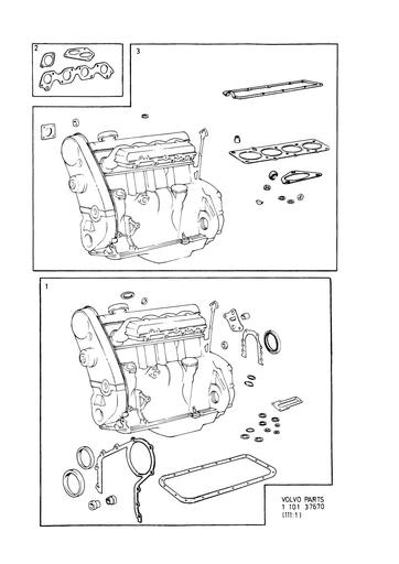 Pakkingset B200, B230