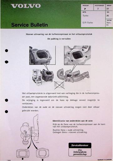 Bulletin 240 EF Turbo Nov'81