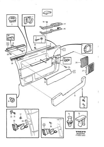 Voordeurpanelen  1989