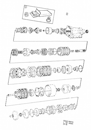 AW70, AW71 Reparatiesets