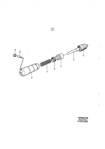 Hulpkoppelingscilinder