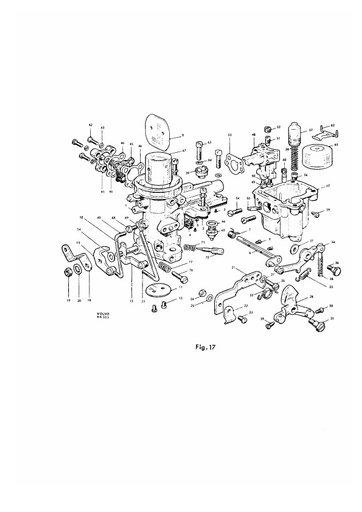 Carburateur Zenith B16A, B16D en Luchtfilter
