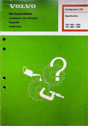 740, 760 Specs '82 '86