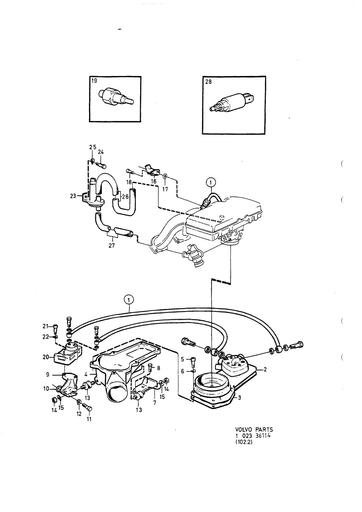 B19E, B23E Brandstofsysteem