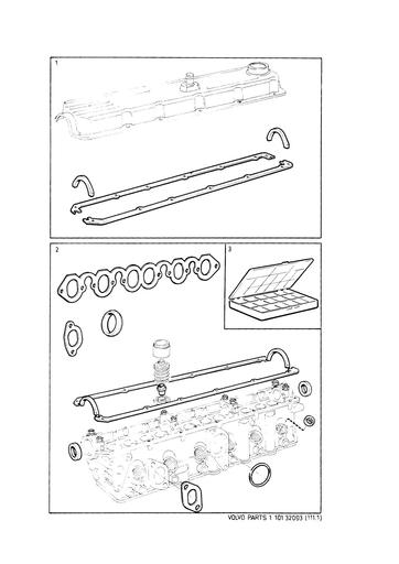 Pakkingsset D24, D24T, D24TIC
