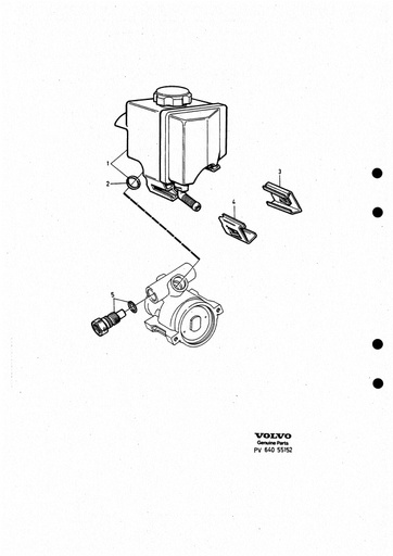 Servo pomp Reparatiekit