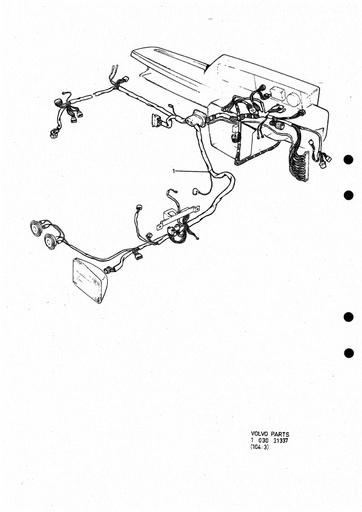 Kabelboom Dashboard Motor, DSL
