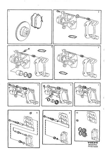 Voorrem Reparatiekit