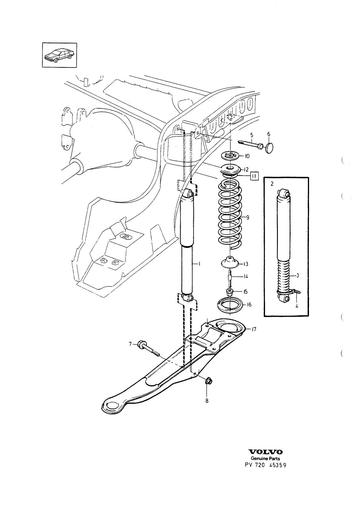 Achtervering 5 drs