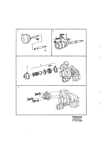 B230 ET, FT, 24TIC Turbo Reparatieset