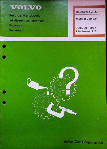 760 780 B230 E, F 1987