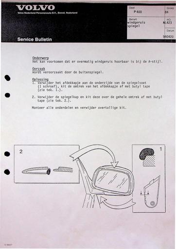 Bulletin 400 Windgeruis Spiegel Apr'94