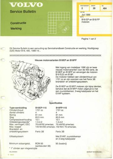 480 Bulletin B18EP,FP Juli'89