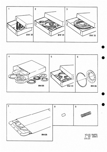 BW35 Reparatiesets