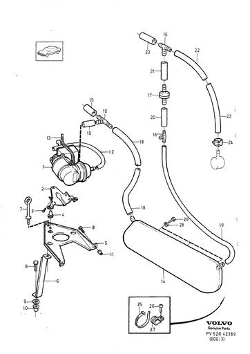 Vacuumpomp, tank, B280